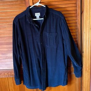 Mens Corduroy long sleeve shirt